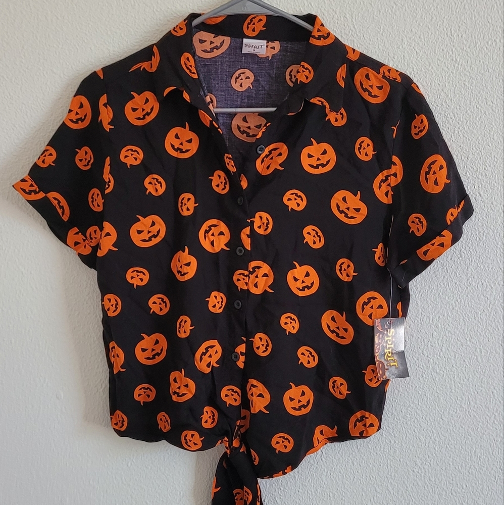Halloween crop top